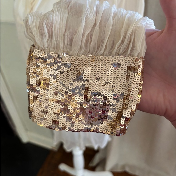 Free People NWT woman’s sheer blouse medium - Picture 5 of 9